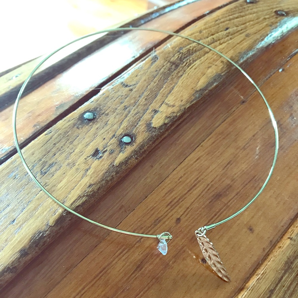 NWOT Express circle necklace